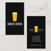 ブロンドビールIPAブルーマスター 名刺 (正面/裏面)