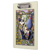 ブロンドフェアリーフローラパープル クリップボード (左)