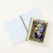 ブロンドフェアリーフローラパープル ノートブック (内部)