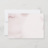 ブロンドフェアリー誕生日エンチャントフォレスト サンキューカード (裏面)