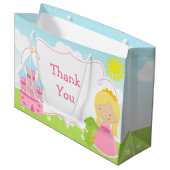 ブロンドプリンセスとドラゴンありがとう ラージペーパーバッグ (正面アングル)