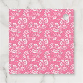 ブロンドヘアバレリナピンク誕生日サンキューファボ フェイバータグ (裏面)