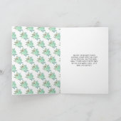 ブロンドヘアプリンセスミントフローラSweet sixteen カード (内部)