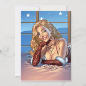 ブロンドヘア、ブルーアイド美しいイラストレーション- Al Rio (正面)