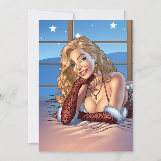 ブロンドヘア、ブルーアイド美しいイラストレーション- Al Rio (正面)