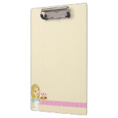 ブロンドベイカーカップケーキD12クリップボード1 クリップボード (左)