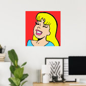 ブロンドボンシェル漫画ストリップポスター ポスター (ホームオフィス)