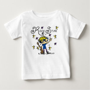 ブロンドボーイロックスター ベビーTシャツ