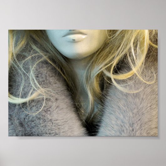 ブロンドマネキン ポスター (正面)