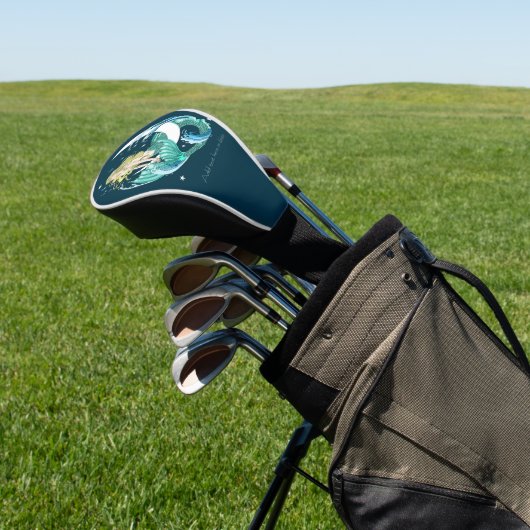 ブロンドマーメイドムーンファンタジーアールデコ ゴルフヘッドカバー (インサイチュ)