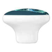 ブロンドマーメイドムーンファンタジーアールデコ セラミックノブ (側面)