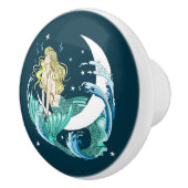 ブロンドマーメイドムーンファンタジーアールデコ セラミックノブ (右)