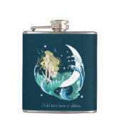 ブロンドマーメイドムーンファンタジーアールデコ フラスク (正面)