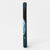 ブロンドマーメイド三日月ファンタジーアールデコ Case-Mate iPhoneケース (裏面/左)