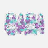 ブロンドマーメイド誕生日ベビーシャワーありがとう フェイバーボックス (折り畳みなし)