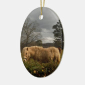 ブロンドミニチュアポニー セラミックオーナメント (左)