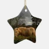 ブロンドミニチュアポニー セラミックオーナメント (右)