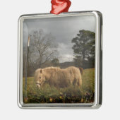 ブロンドミニチュアポニー メタルオーナメント (左)