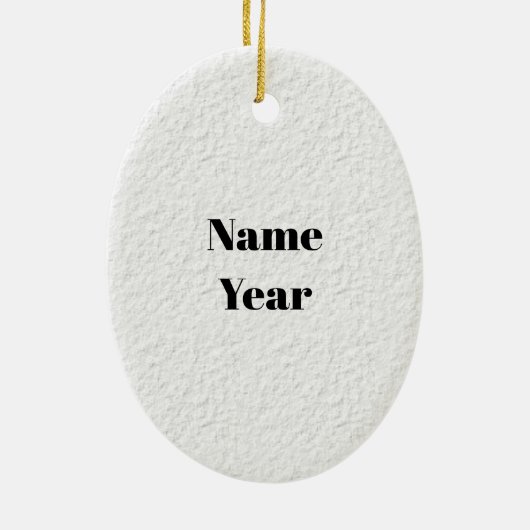 ブロンドメスハウスペインターオーナメント セラミックオーナメント (裏面)