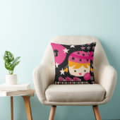 ブロンドロックスターシンガーピロー クッション (椅子)