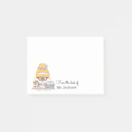 ブロンド先生の付箋 ポストイット