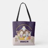 ブロンド出生シーントートバッグ子供へ トートバッグ (裏面)