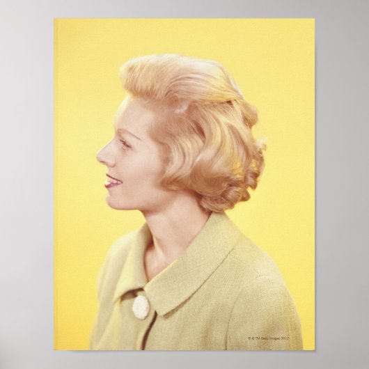 ブロンド女性2 ポスター (正面)