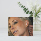 ブロンド女性 ポストカード (スタンド正面)