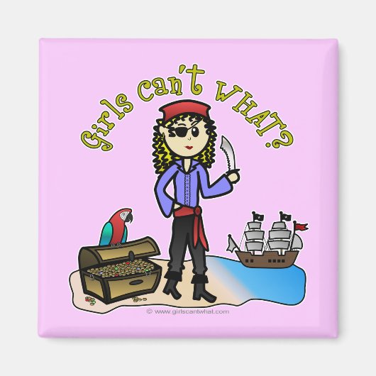 ブロンド女海賊 マグネット (正面)