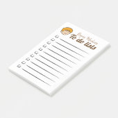 ブロンド少年のリストをする ポストイット (アングル)