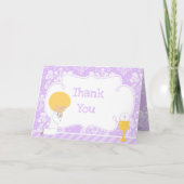 ブロンド少年ファースト・コミュニオンダマスク「ありがとう」 サンキューカード (正面)