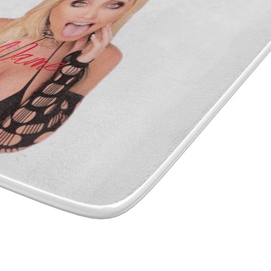 ブロンド気のあるそぶりをしたサンダー_コーブ カッティングボード (角)