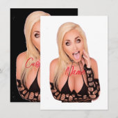 ブロンド気のあるそぶりをしたサンダー_コーブ シーズンカード (正面/裏面)