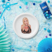 ブロンド気のあるそぶりをしたサンダー_コーブ ペーパープレート (パーティー)