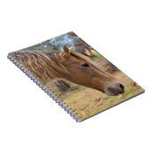 ブロンド美しいホースノート ノートブック (右側)