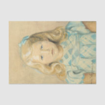 ブロンド髪のかわいい若い女の子