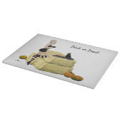 ブロンド魔女ピンアップガールカッティングボード カッティングボード (角)