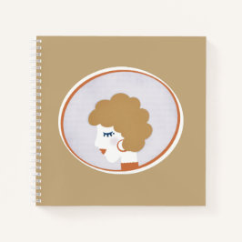 ブロンド・ガール・イン・ザ・鏡 ノートブック