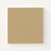 ブロンド・ガール・イン・ザ・鏡 ノートブック (裏面)