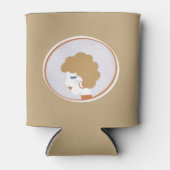 ブロンド・ガール・イン・ザ・鏡 缶クーラー (正面)