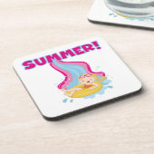 ブロンド・ガール・サマー コースター (左側)