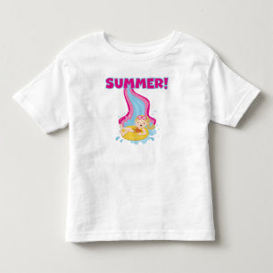 ブロンド・ガール・サマー トドラーTシャツ