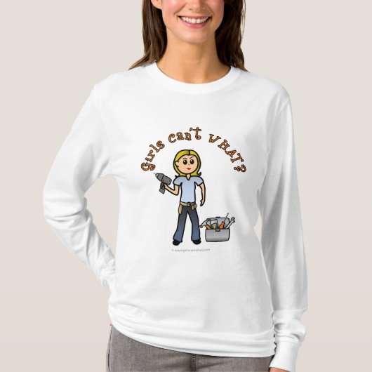 ブロンド・ドゥ・ユア・ディヴァ Tシャツ (正面)