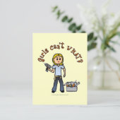 ブロンド・ド・イット・ユアス・ディヴァ ポストカード (スタンド正面)