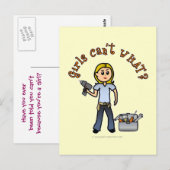 ブロンド・ド・イット・ユアス・ディヴァ ポストカード (正面/裏面)