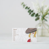 ブロンド-ビジネス 名刺 (スタンド正面)