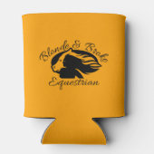 ブロンド&ブレイクエクエストリアン – クーラーボックス 缶クーラー (裏面)