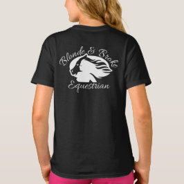 ブロンド&ブレイク – キッズTシャツ – ロゴ（バックのみ） Tシャツ