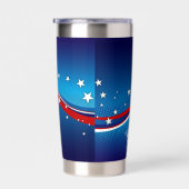 ブロンド&ブローク – ウォーターボトル 保温保冷タンブラー (右面)