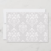 ブロンド・ボーイ・ファースト・コミュニオンダマスク 招待状 (裏面)